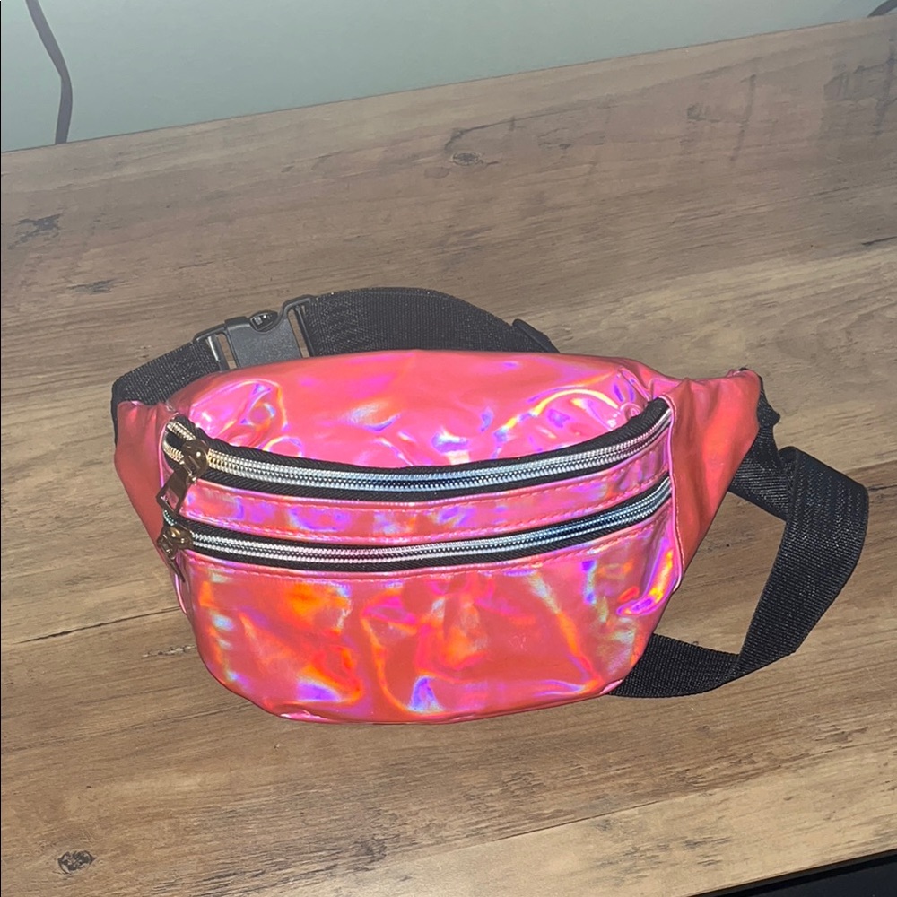 Holographic Pink Fanny Pack